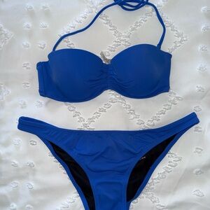 Victoria's Secret Royal Blue Bikini Set